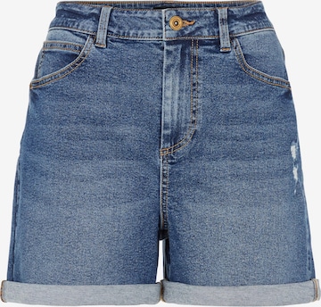PIECES Regular Jeans 'Pacy' in Blauw: voorkant