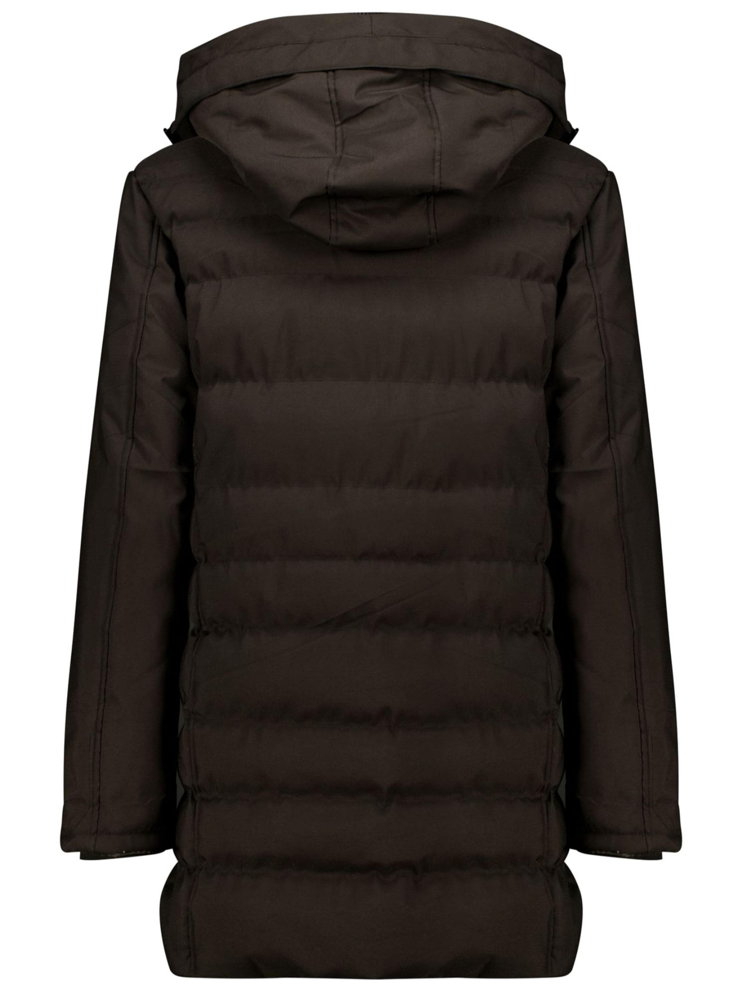 Deeluxe Winterjas in Zwart