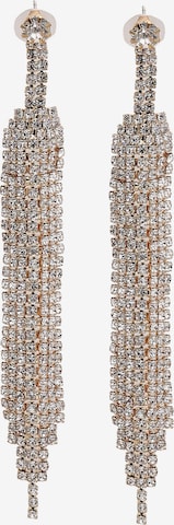 Cercei 'Deanne' de la SOHI pe argintiu: față