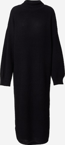 Karo Kauer Knitted dress in Black: front