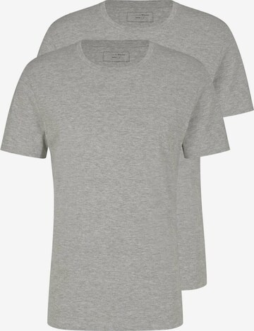 T-Shirt TOM TAILOR DENIM en gris : devant