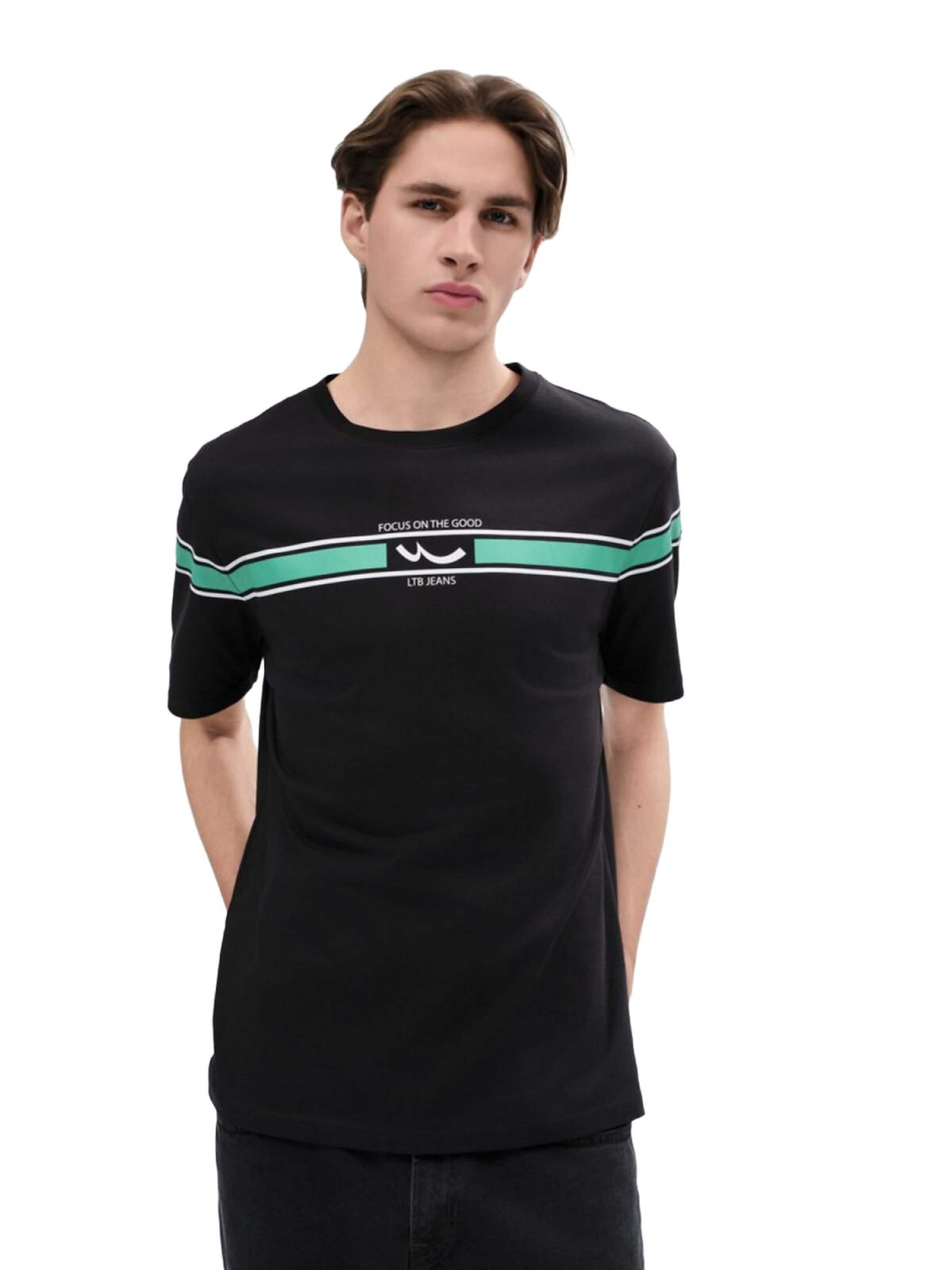 LTB Jeans Shirt in Black: front