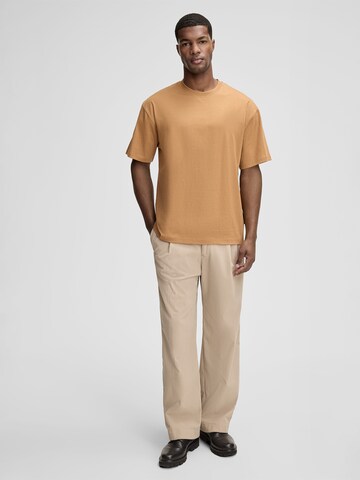 STRELLSON Shirt ' Rosso ' in Beige