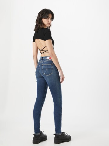 Slimfit Jeans 'SYLVIA' de la Tommy Jeans pe albastru