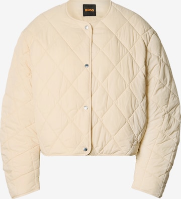 BOSS Between-season jacket 'C_Paressa' in Beige: front