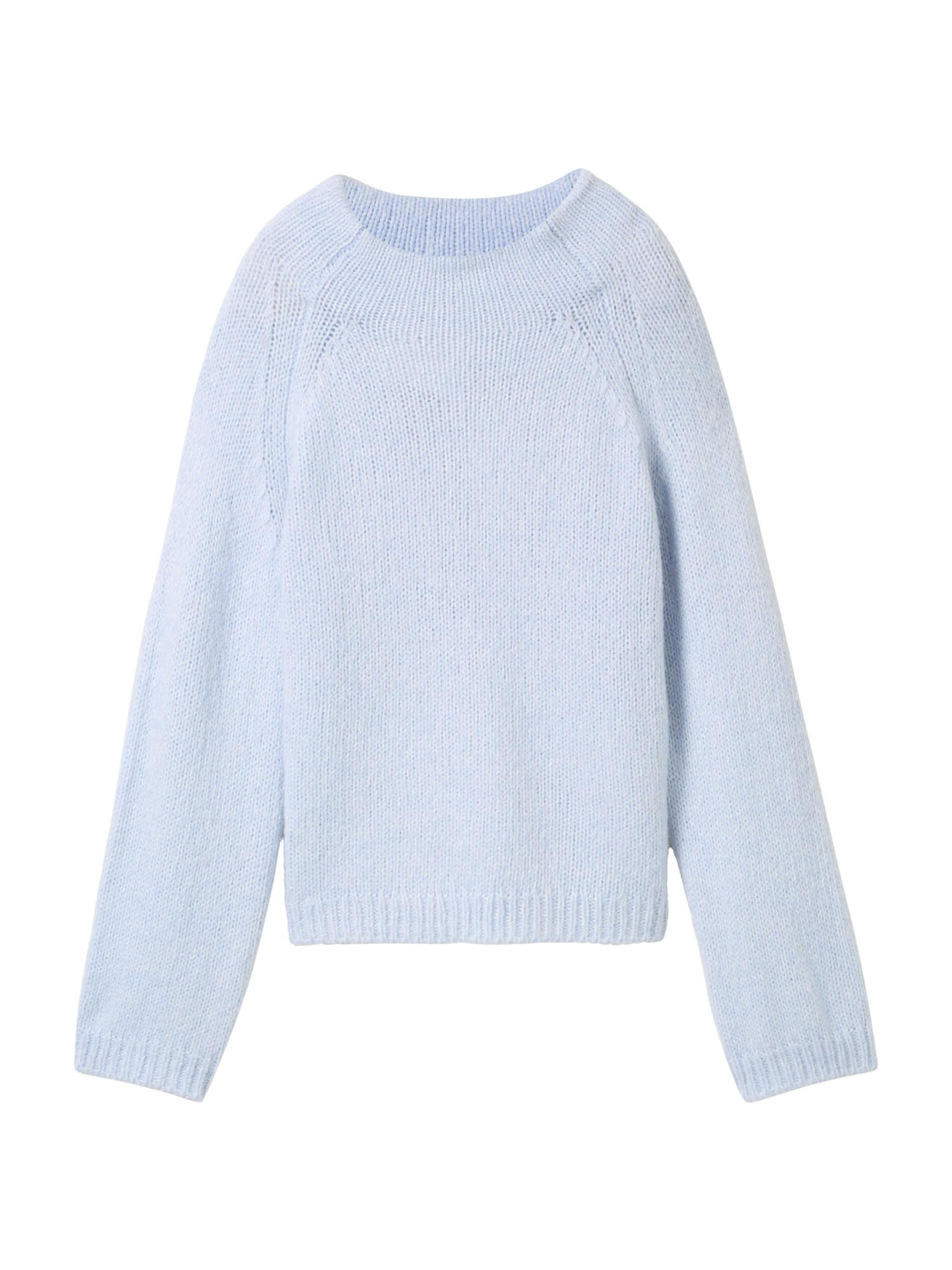 TOM TAILOR Sweater in Blue: front