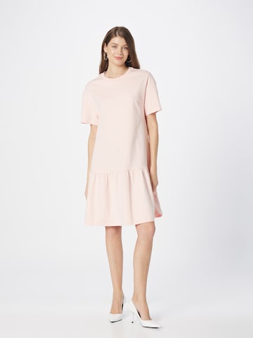 Robe 'Enika' BOSS Orange en rose : devant