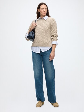 Barbour Pullover 'Ashdown' in Beige