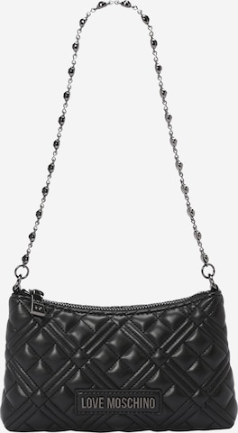 Sac bandoulière Love Moschino en noir : devant