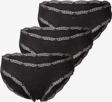 ETAM Alushousut 'JIM ' värissä musta: etupuoli