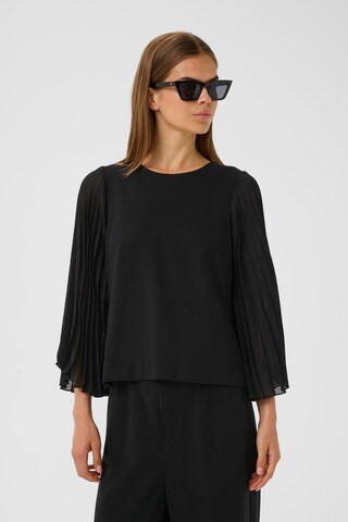 InWear Bluse 'Rebekka' in Schwarz: Vorderseite