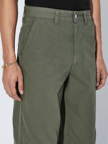 Dr. Denim Loosefit Hose 'Roh Pants'‌‌‌‌‌‌‌‌ in Grün