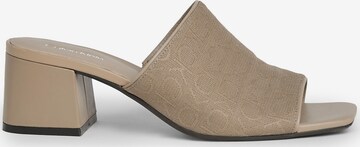 Mule Calvin Klein en beige