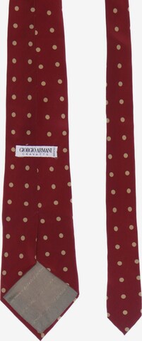 GIORGIO ARMANI Seiden-Krawatte One Size in Rot