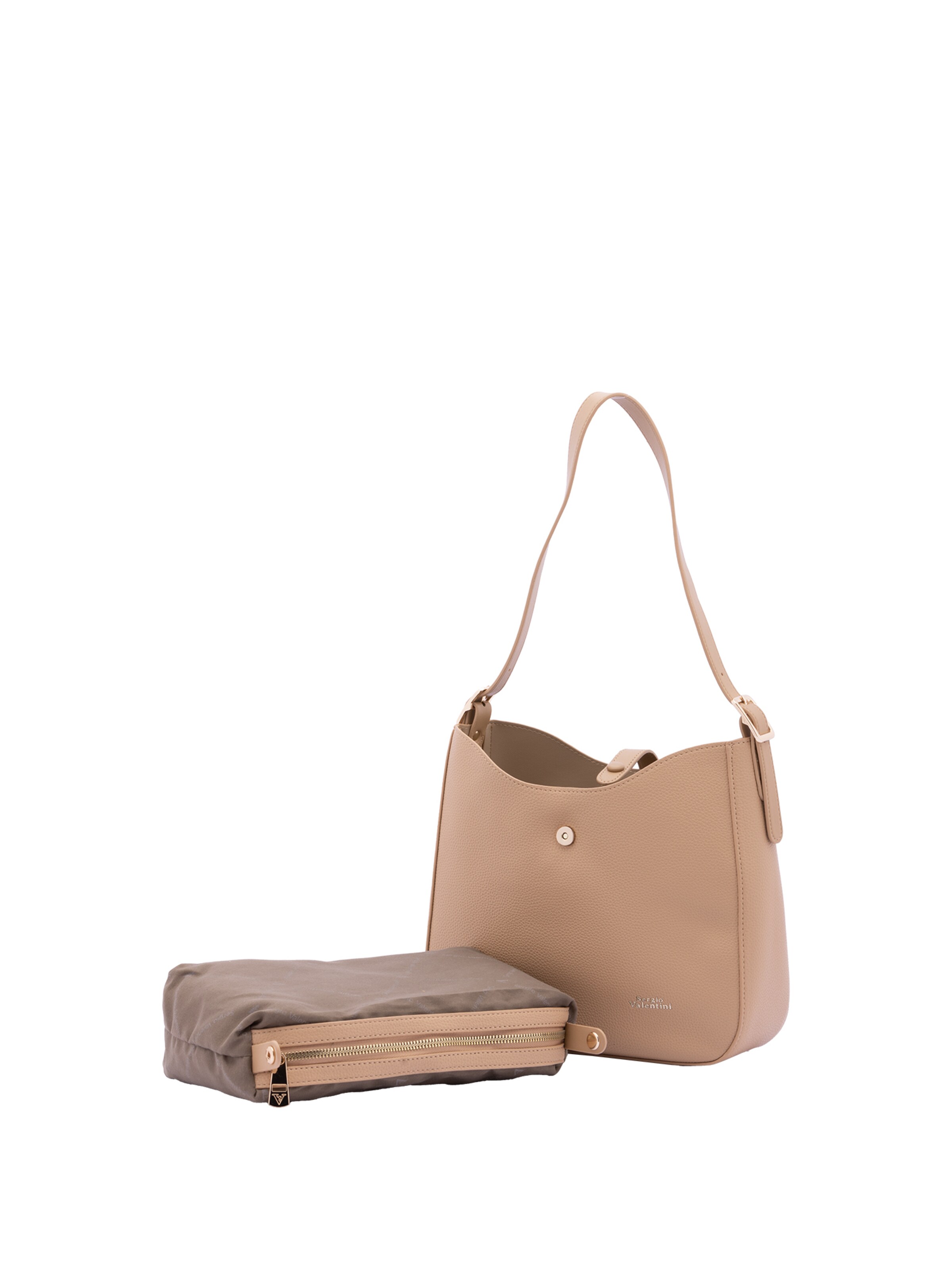 Sergio Valentini Shoulder Bag in Brown