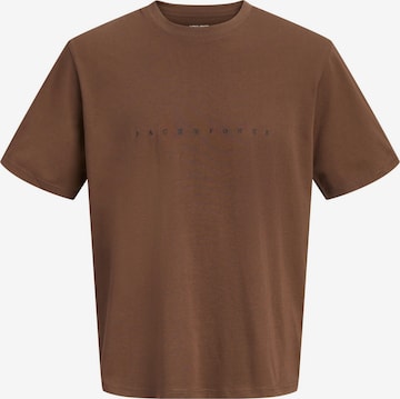 Jack & Jones Junior Shirt 'JJEStar' in Bruin: voorkant