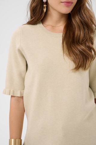 Cream Sweter 'Dela' w kolorze brązowy