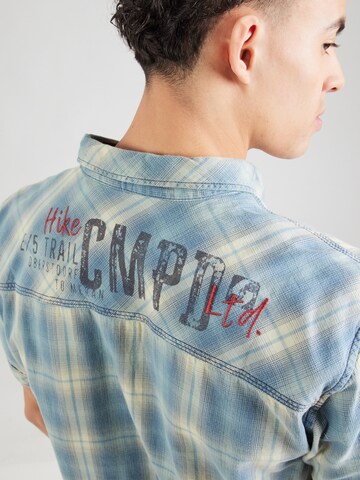 CAMP DAVID - Ajuste regular Camisa en azul