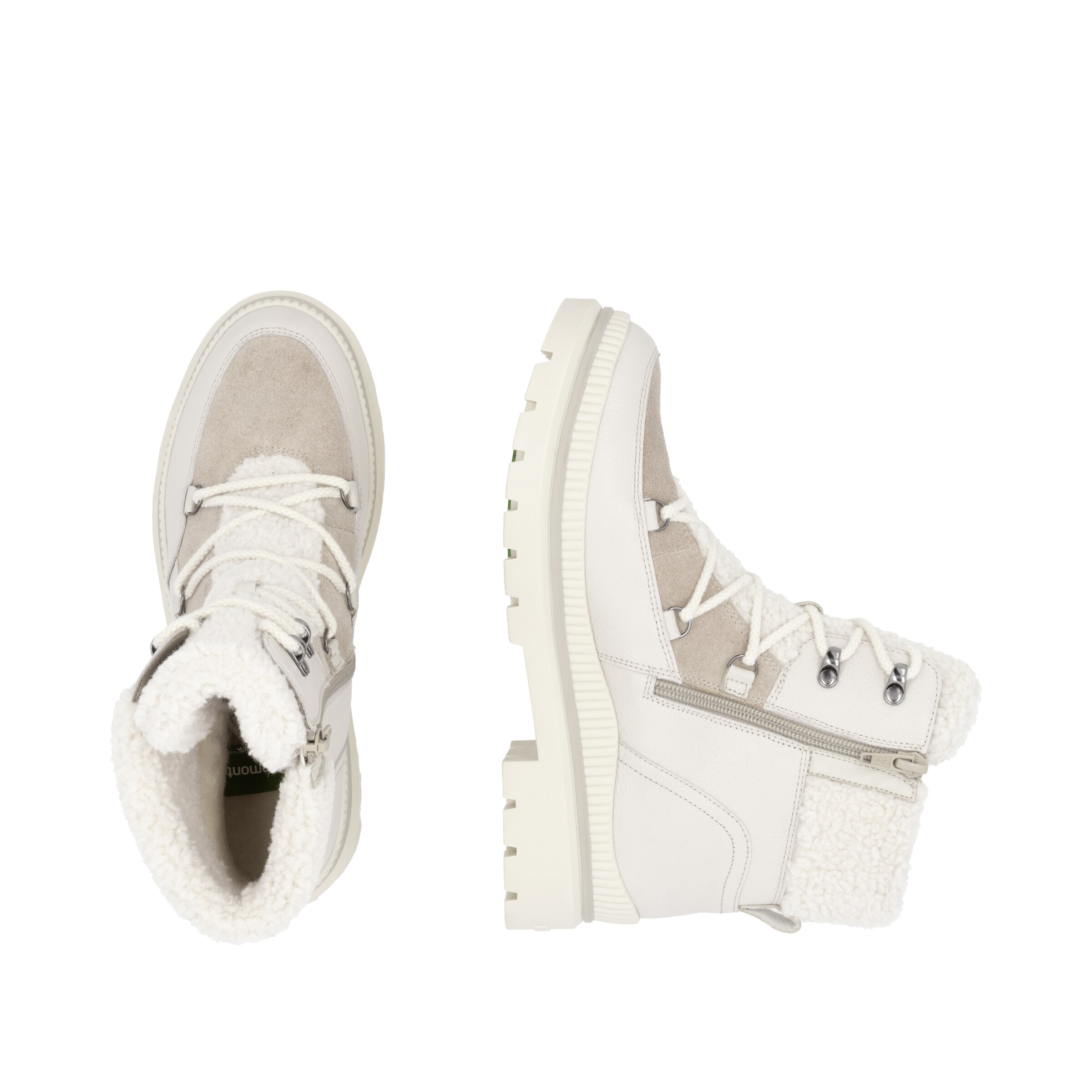 REMONTE Schnürstiefel in Weiß