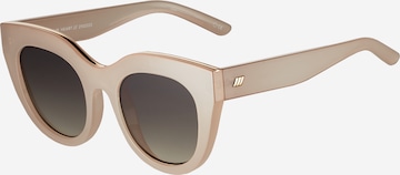 LE SPECS Sunglasses 'Air Heart' in Beige: front