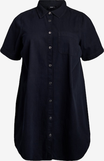 Rochie tip bluză 'Kinta' pe 40 Zizzi pe negru, Vizualizare produs