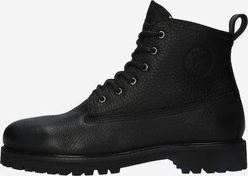 Bottines à lacets 'Rock Hardy OM62' BLACKSTONE en noir : devant