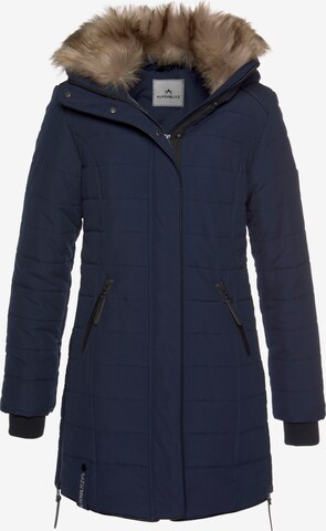 ALPENBLITZ Winter Jacket in Blue: front