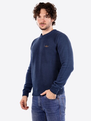 Aeronautica Militare Pullover 'Maglione' in Blau