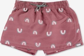 STERNTALER Swim Trunks in Red: front