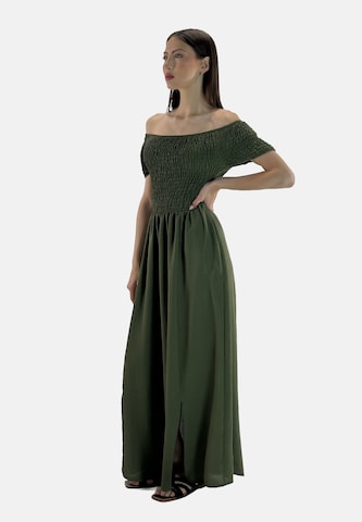 Elara Sommerkjole i grøn