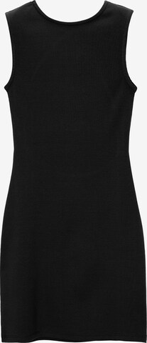 Pull&Bear Kleid in Schwarz: predná strana