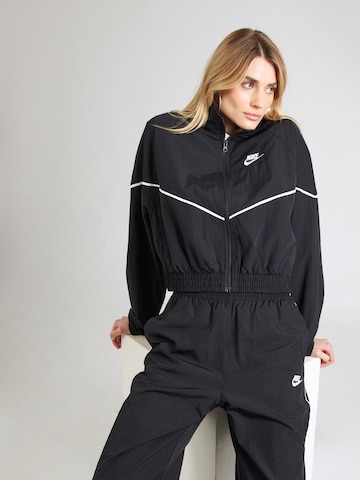 Veste mi-saison 'SPEED' Nike Sportswear en noir : devant