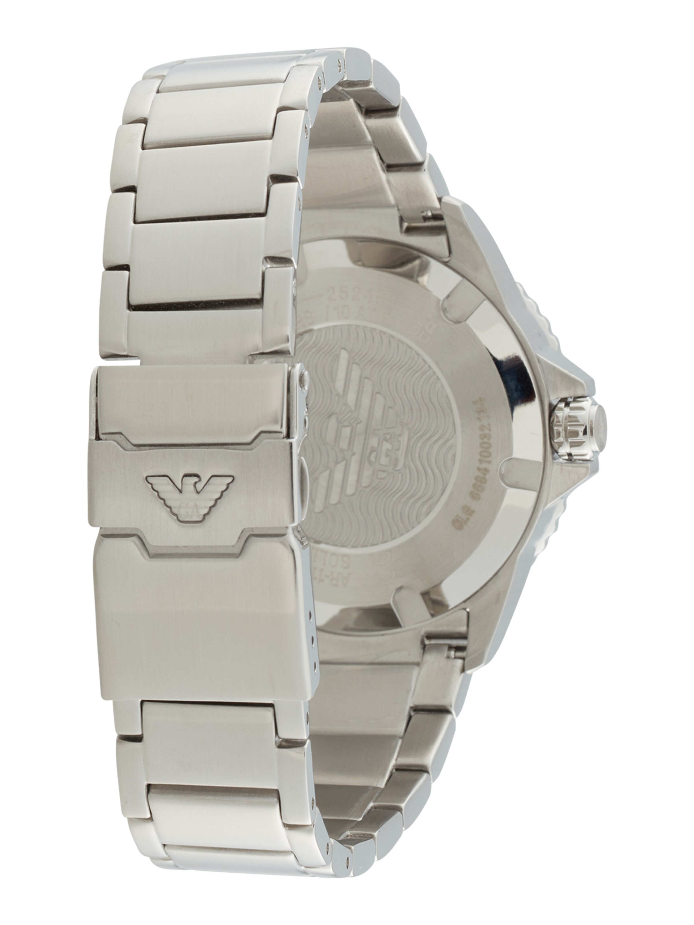 Montre à affichage analogique Emporio Armani en argent