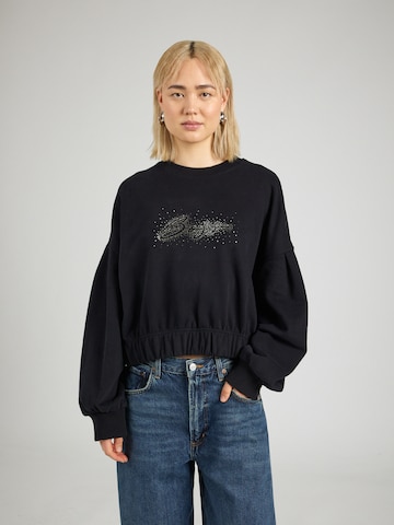 Sweat-shirt 'C_Easton' BOSS en noir : devant