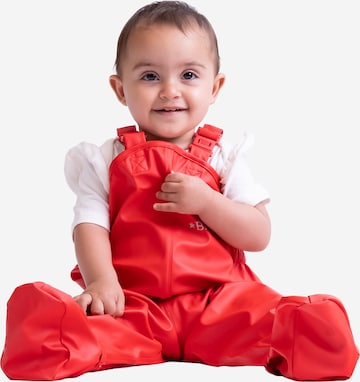 BMS Loosefit Funktionshose 'BabyBuddy' in Rot: Vorderseite