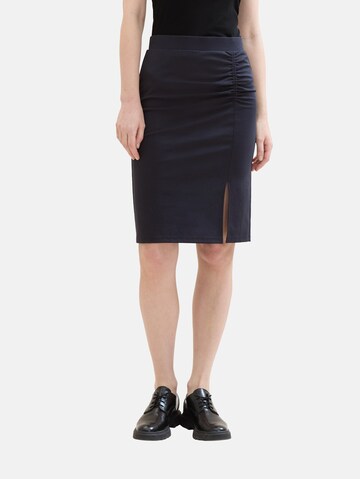 TOM TAILOR Skirt in Blue: front