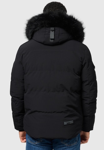 STONE HARBOUR Winterjacke 'Halvaar' in Schwarz