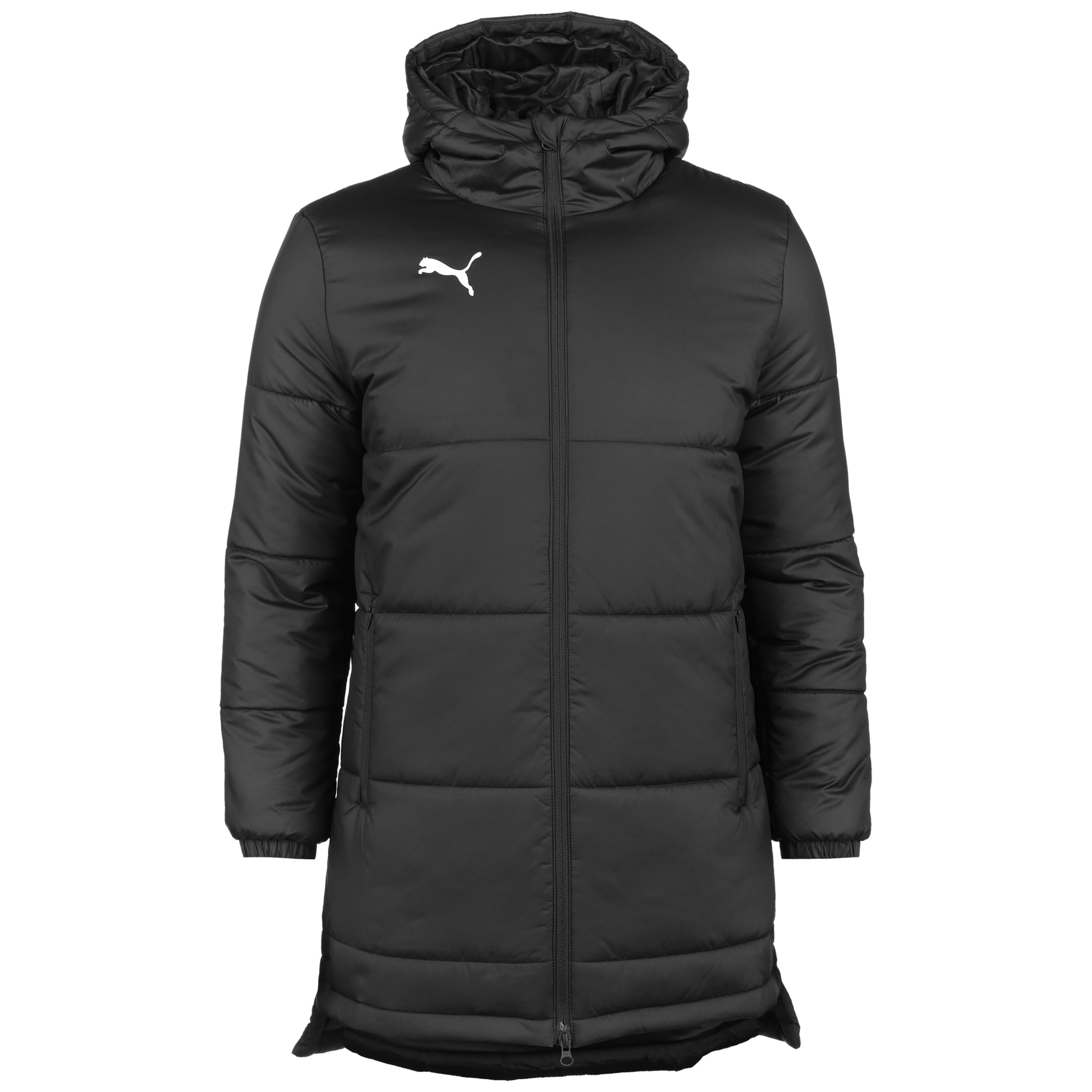 PUMA Sportjacke in Schwarz: Vorderseite