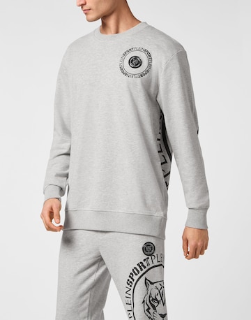 Plein Sport Sweatshirt 'Carbon Tiger' in Grijs