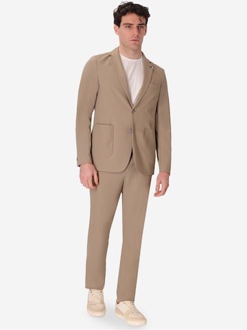 Distretto12 Slim Fit Sakko in Beige
