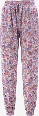 Loosefit Pantalon 'Dejavu' AIKI KEYLOOK en violet : devant