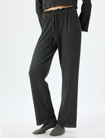 Koton Pyjamahose in Grau: Vorderseite