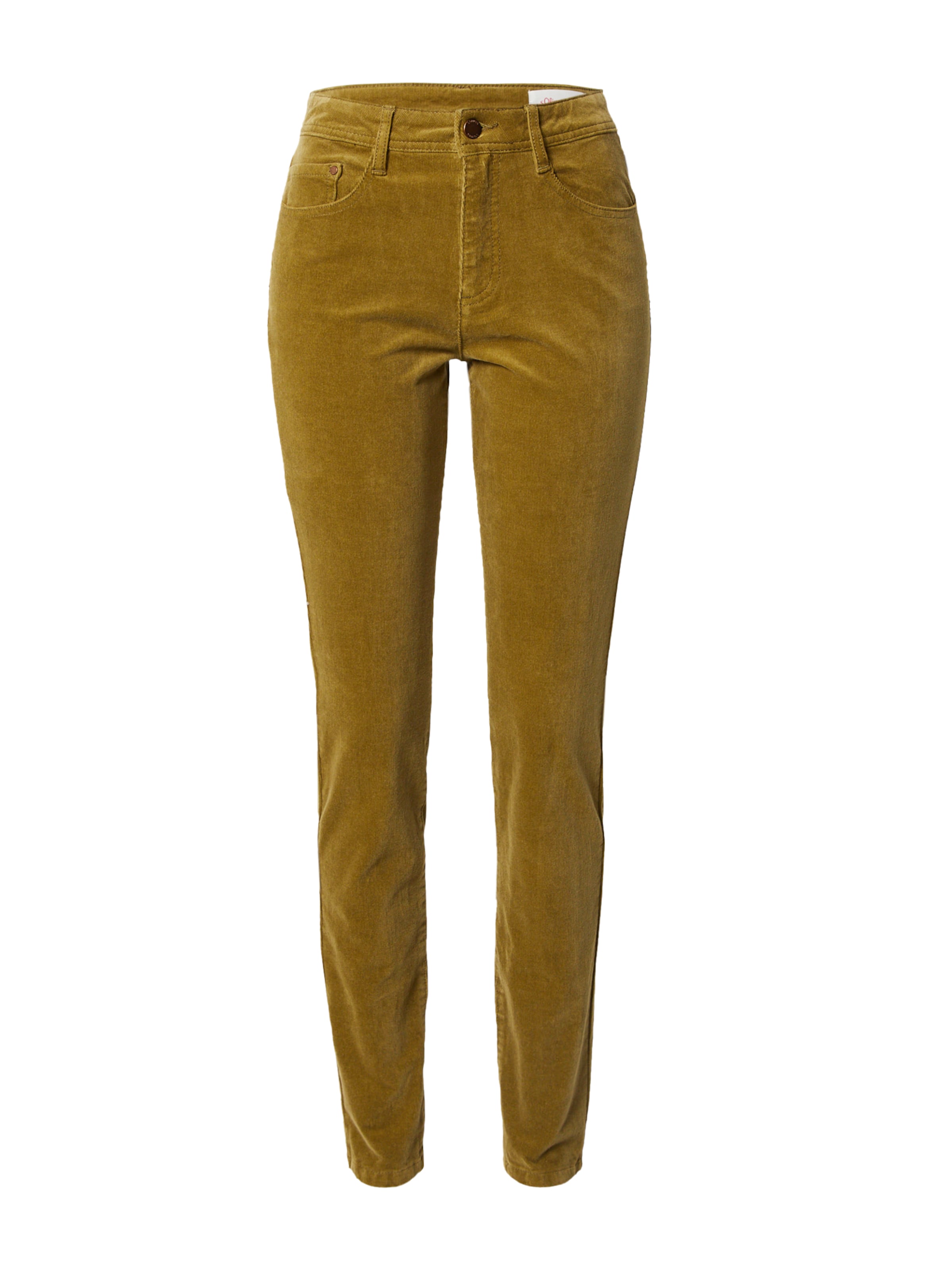 Regular Pantalon s.Oliver en marron : devant