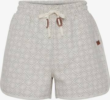 Oxmo Regular Sweatshorts 'Oxvenice' in Grau: predná strana