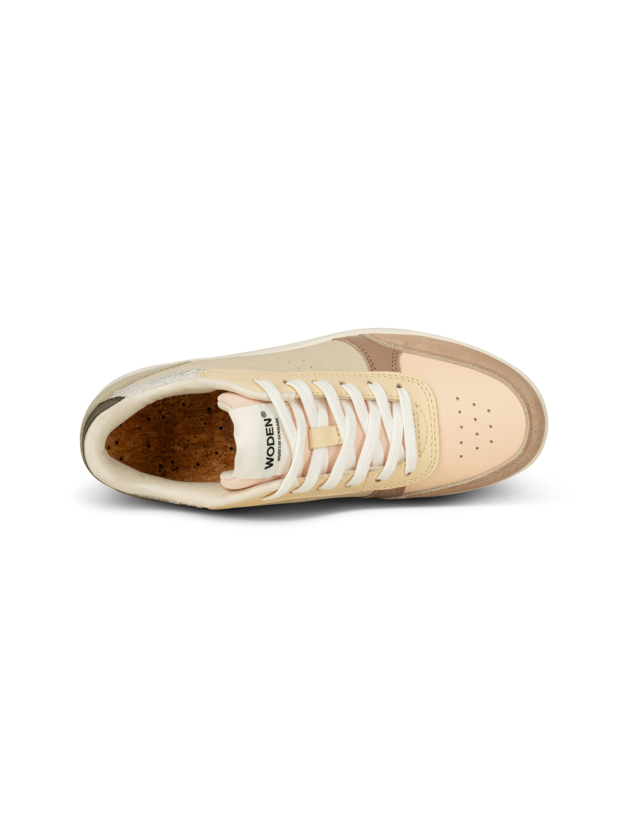 WODEN Sneakers laag 'Bjork Mix' in Beige