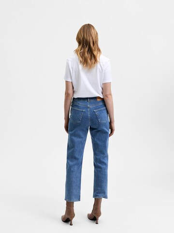 SELECTED FEMME Regular Jeans 'Emine' in Blau