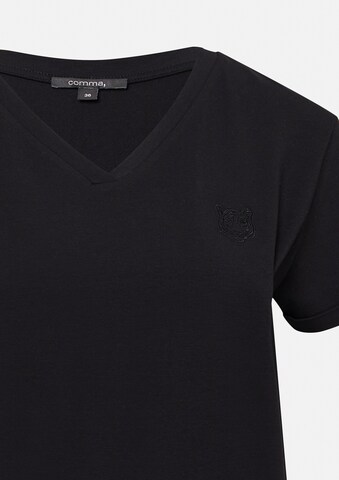T-shirt COMMA en noir