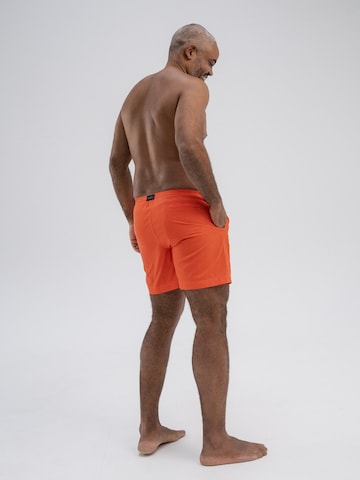 Shorts de bain HACOY en orange