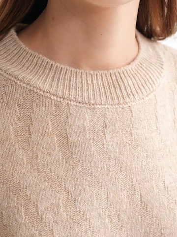 MixRay Pullover in Beige