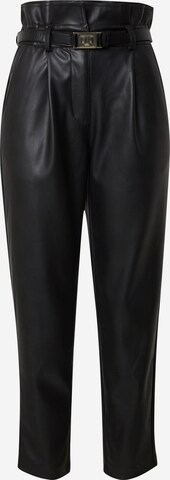 Tapered Pantaloni cutați de la River Island pe negru: față